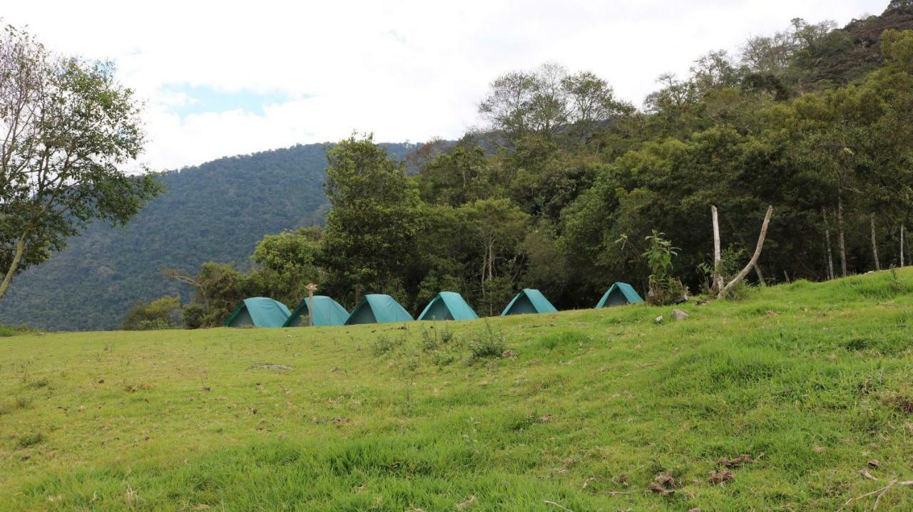 Llactapata Lodge Overlooking Machu Picchu - Camping - Restaurant Salcantay Екстер'єр фото