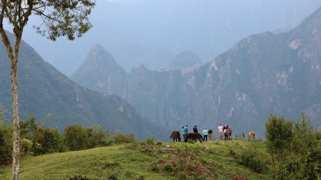 Llactapata Lodge Overlooking Machu Picchu - Camping - Restaurant Salcantay Екстер'єр фото