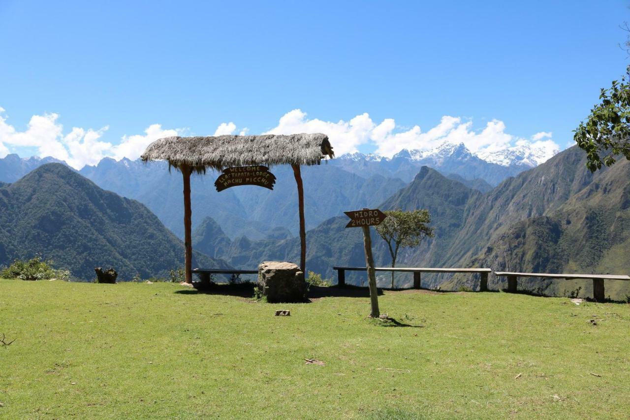 Llactapata Lodge Overlooking Machu Picchu - Camping - Restaurant Salcantay Екстер'єр фото