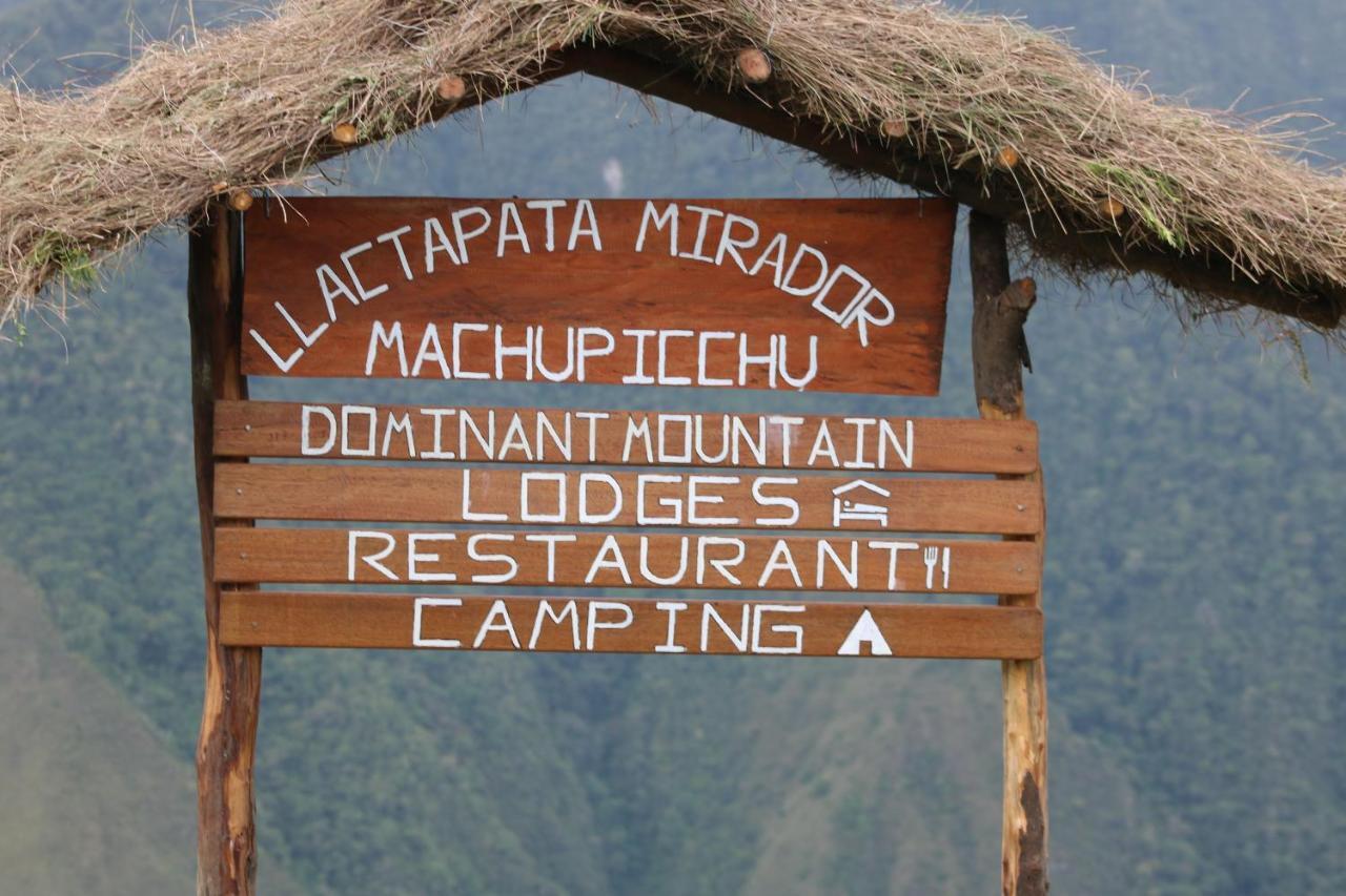 Llactapata Lodge Overlooking Machu Picchu - Camping - Restaurant Salcantay Екстер'єр фото